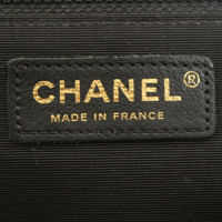 Chanel Flap Bag in beige / nero