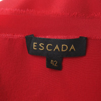 Escada Silk blouse in red