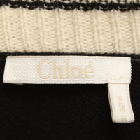 Chloé Cardigan in Black / Crema