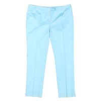 Marina Rinaldi Paire de Pantalon en Coton en Turquoise