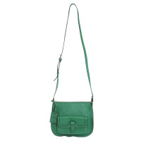 Bogner Leather hand bag in green