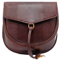 Yves Saint Laurent Shoulder bag Leather in Brown