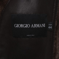 Giorgio Armani Schapenvacht in bruin