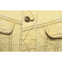 Plein Sud Jacke/Mantel aus Baumwolle in Gelb