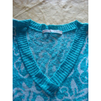 Agnona Knitwear Linen in Turquoise
