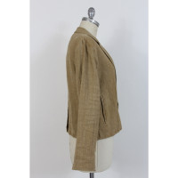 Dries Van Noten Jacket/Coat Linen in Beige
