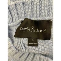 Needle & Thread Strick aus Wolle in Blau