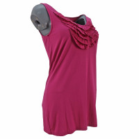 Elie Tahari Oberteil aus Viskose in Fuchsia