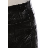 Sandro Skirt Leather in Black