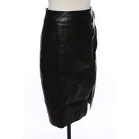 Sandro Skirt Leather in Black
