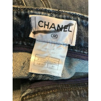 Chanel Jeans en Coton en Bleu
