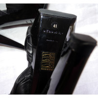 Burberry Prorsum Sandalen aus Leder in Schwarz