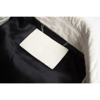 Givenchy Jacke/Mantel aus Leder in Creme