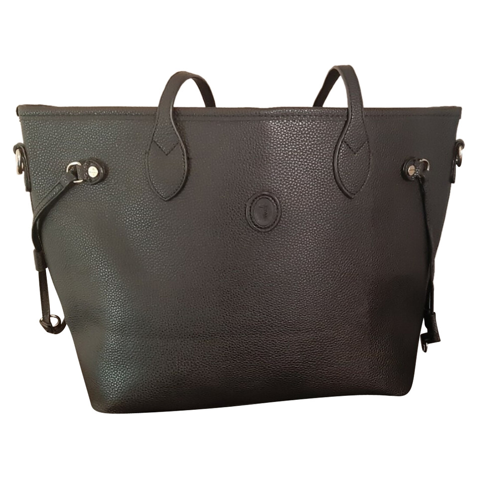 Trussardi Shoulder bag Leather in Black