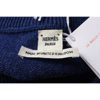 Hermès Strick aus Kaschmir in Blau