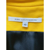 Diane Von Furstenberg Jacket/Coat Viscose in Yellow
