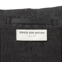 Dries Van Noten Seta Blazer in Black