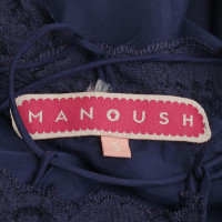 Manoush Top Silk in Blue
