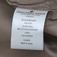 Designers Remix Blazer Cotton in Taupe