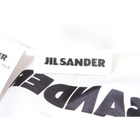 Jil Sander Sciarpa in Seta in Bianco