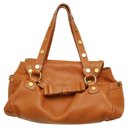 Love Moschino Handbag Leather in Brown