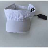 Fendi Hat/Cap Cotton in White