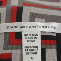 Diane Von Furstenberg Afdrukken van omslag jurk