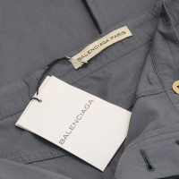 Balenciaga Hose aus Baumwolle in Grau