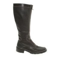 Aigner Boots Leather in Black