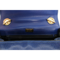 Zagliani Shoulder bag Leather in Blue