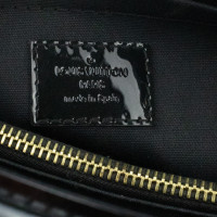 Louis Vuitton Montaigne BB29 Lakleer in Zwart