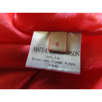 Matthew Williamson Kleid aus Seide in Fuchsia