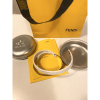 Fendi Bracelet/Wristband Leather in White