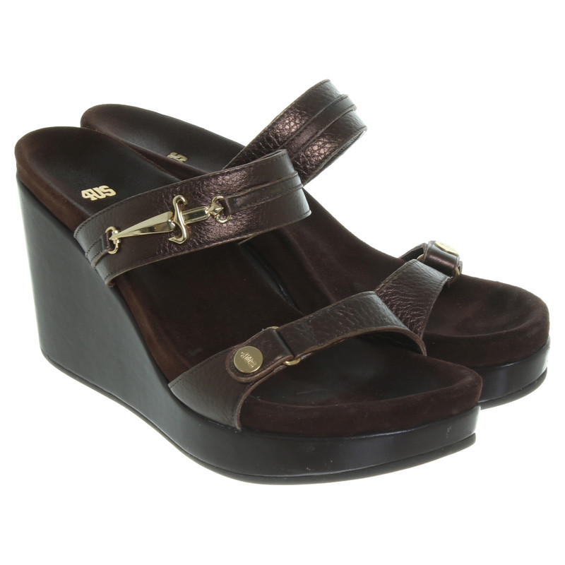Other Designer 4US - Sandals in Brown