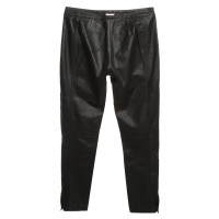 Sport Max Lederen broek in zwart