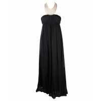 Aidan Mattox Robe en Soie en Noir