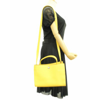 Loro Piana Tote Bag aus Leder in Gelb