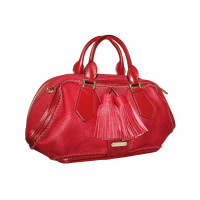 Burberry Prorsum Tote bag Leather in Red