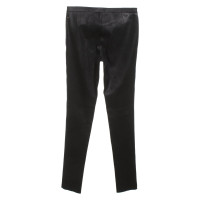 Boss Orange Pantalon en cuir noir