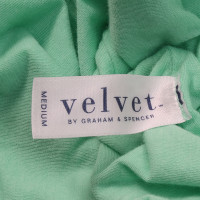 Velvet Dress Cotton in Green
