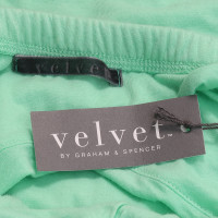 Velvet Dress Cotton in Green