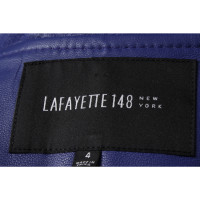 Lafayette 148 Jas/Mantel Leer in Violet