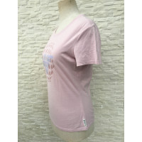 Armani Jeans Top en Coton en Rose/pink