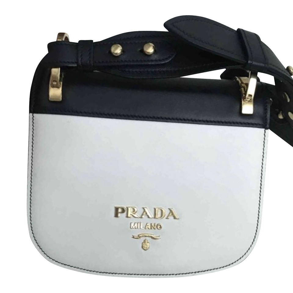 Prada Sac à bandoulière en Cuir