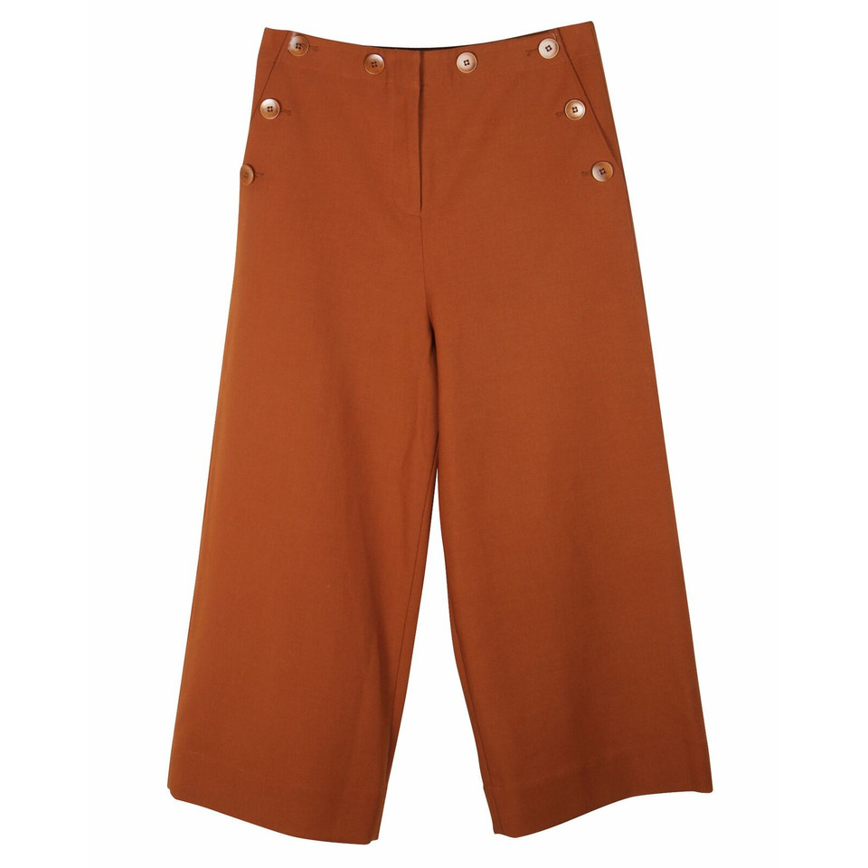 Tibi Jeans Cotton in Brown