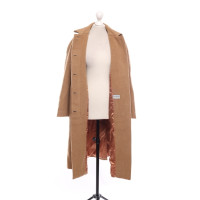 Aquascutum Jacket/Coat Wool in Brown