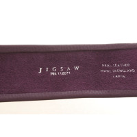 Jigsaw Belt Leather in Violet