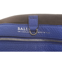 Bally Shopper in Pelle in Blu