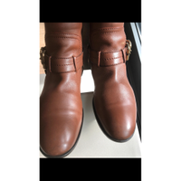 Christian Dior Boots Leather in Brown
