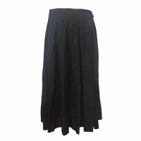 Yohji Yamamoto Rock aus Tencel in Schwarz